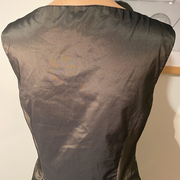 Cue metallic zip front dress size 10 - Picture 6 of 7